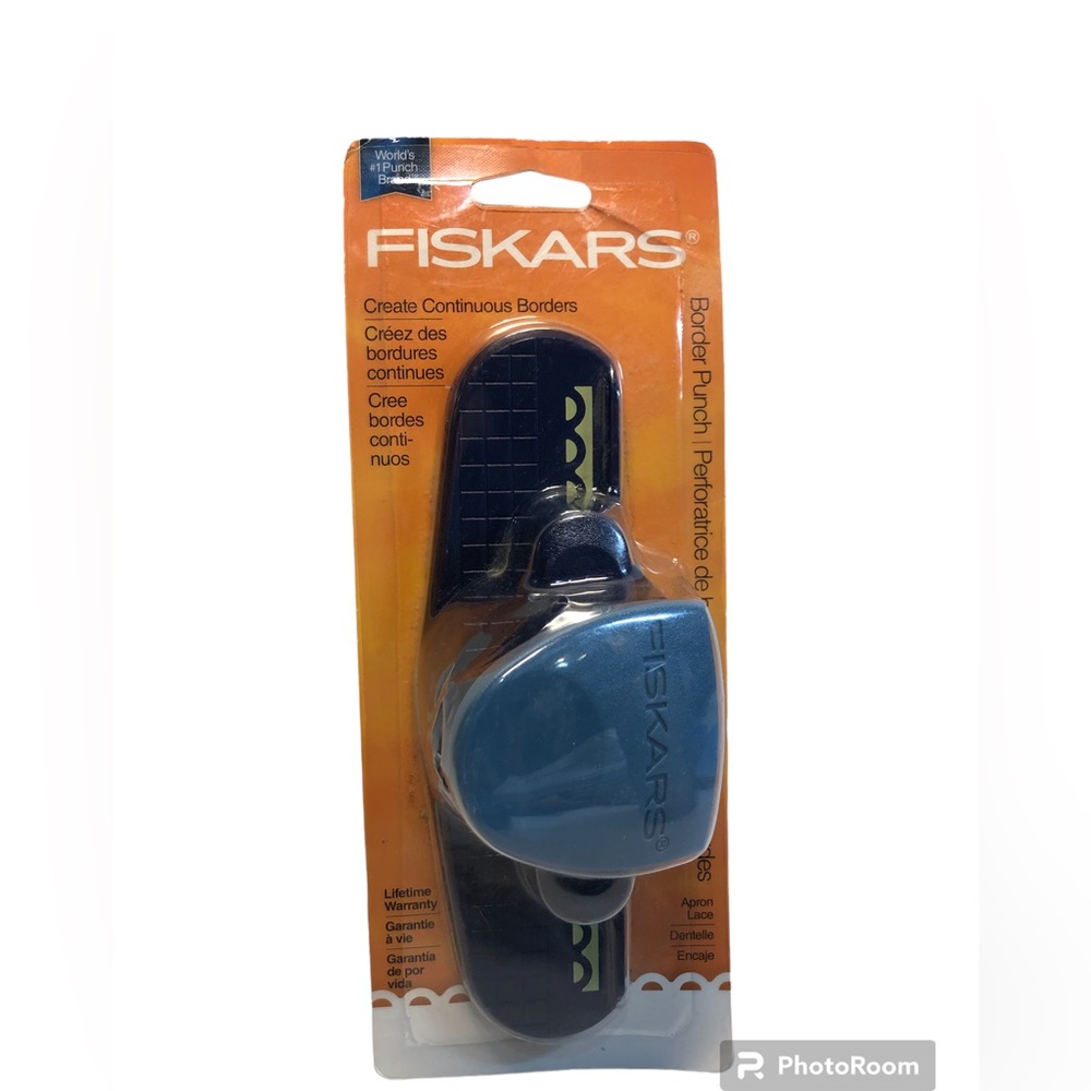 Fiskars Border Punch - Apron Lace - 1-004597 - NEW